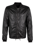 CRANCH LEATHER BOMBER JACKET