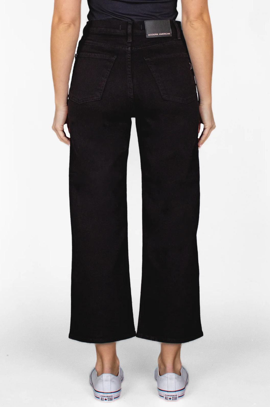 SAVANNAH WIDE LEG IN FOREVER BLACK