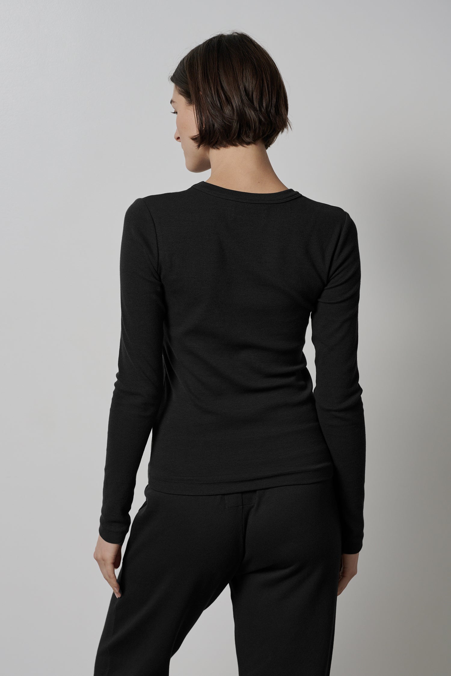 CAMINO MODAL RIB LONG SLEEVE TOP