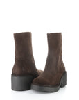 NORE SUEDE BLOCK HEEL BOOT