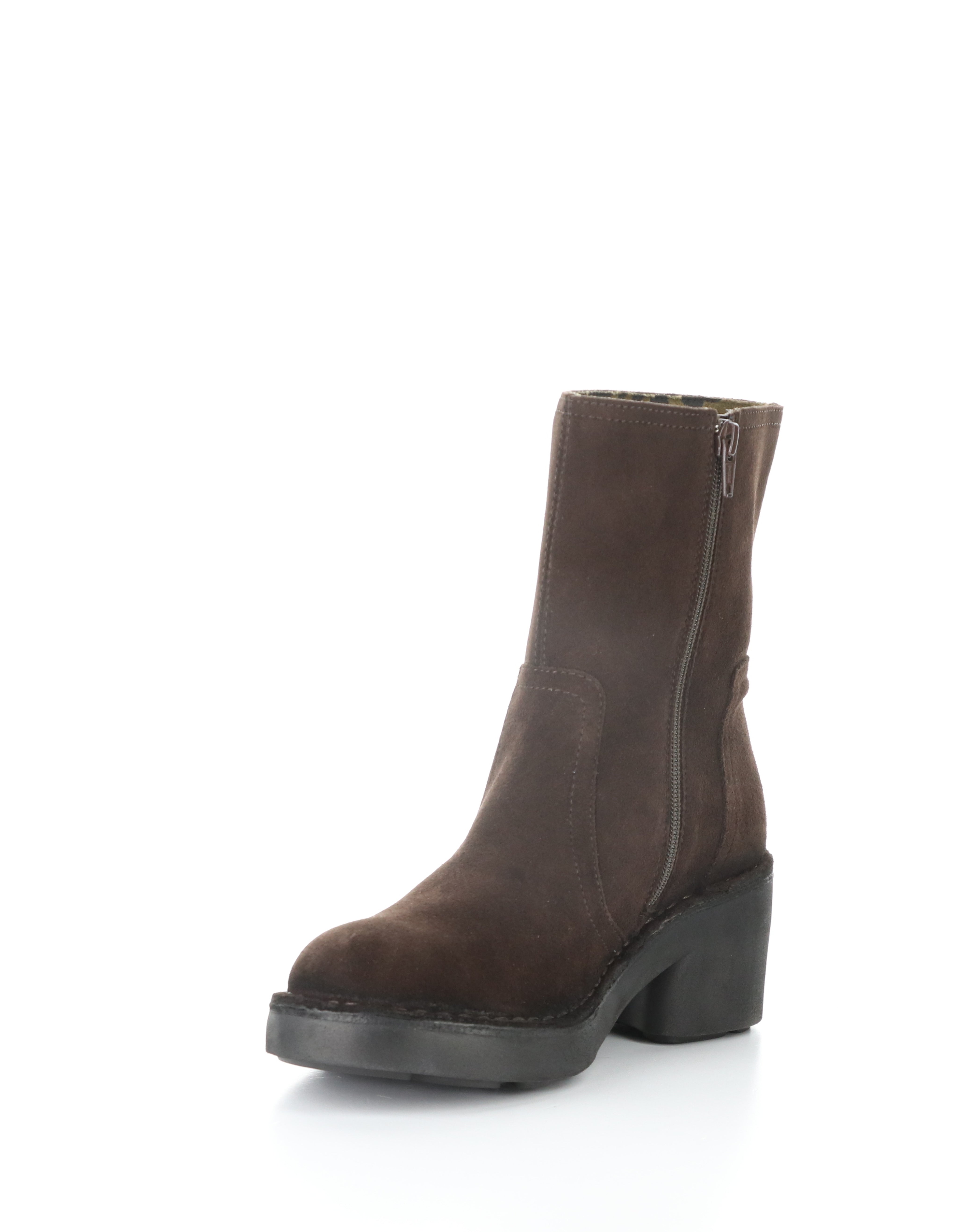 NORE SUEDE BLOCK HEEL BOOT