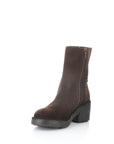 NORE SUEDE BLOCK HEEL BOOT