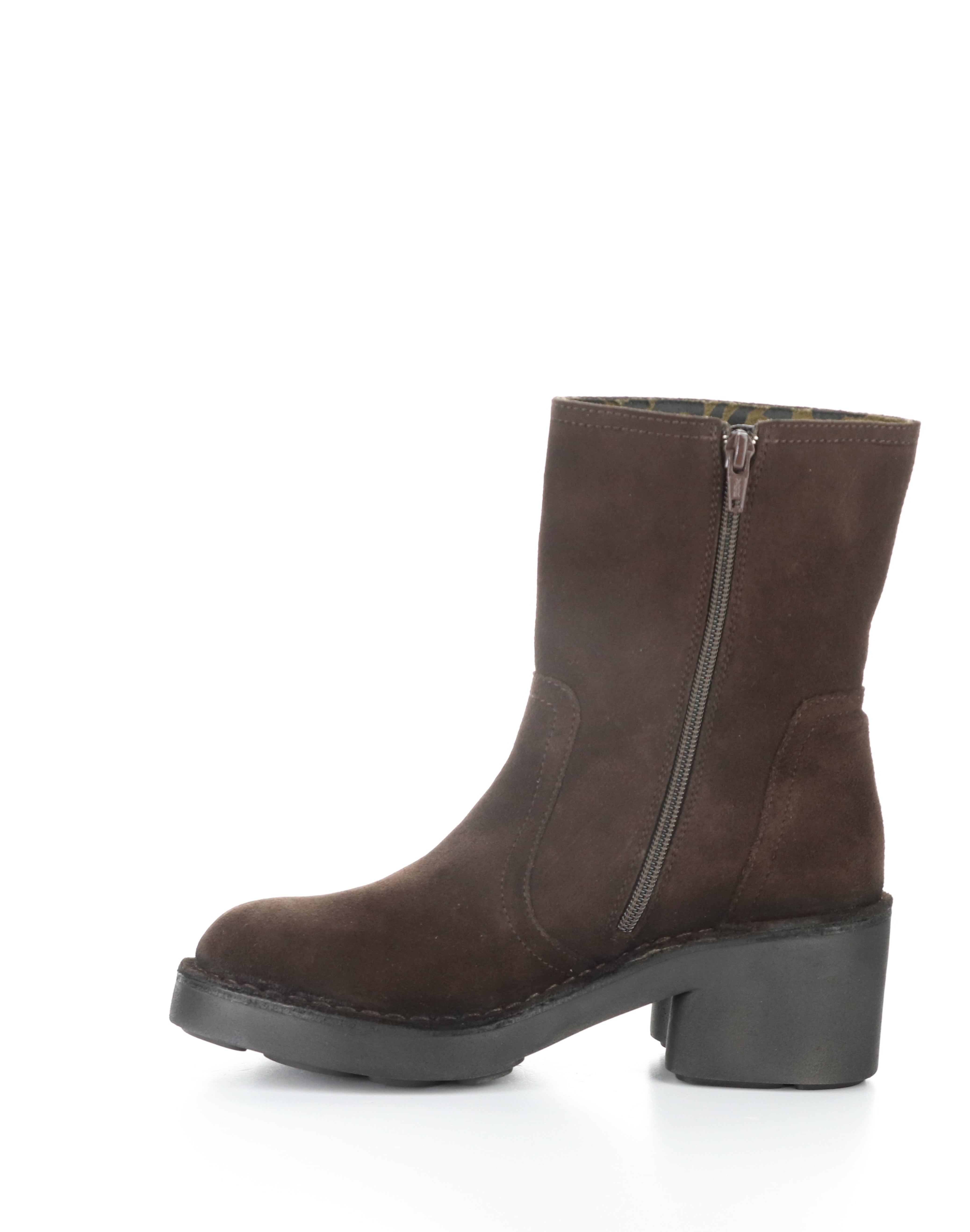 NORE SUEDE BLOCK HEEL BOOT