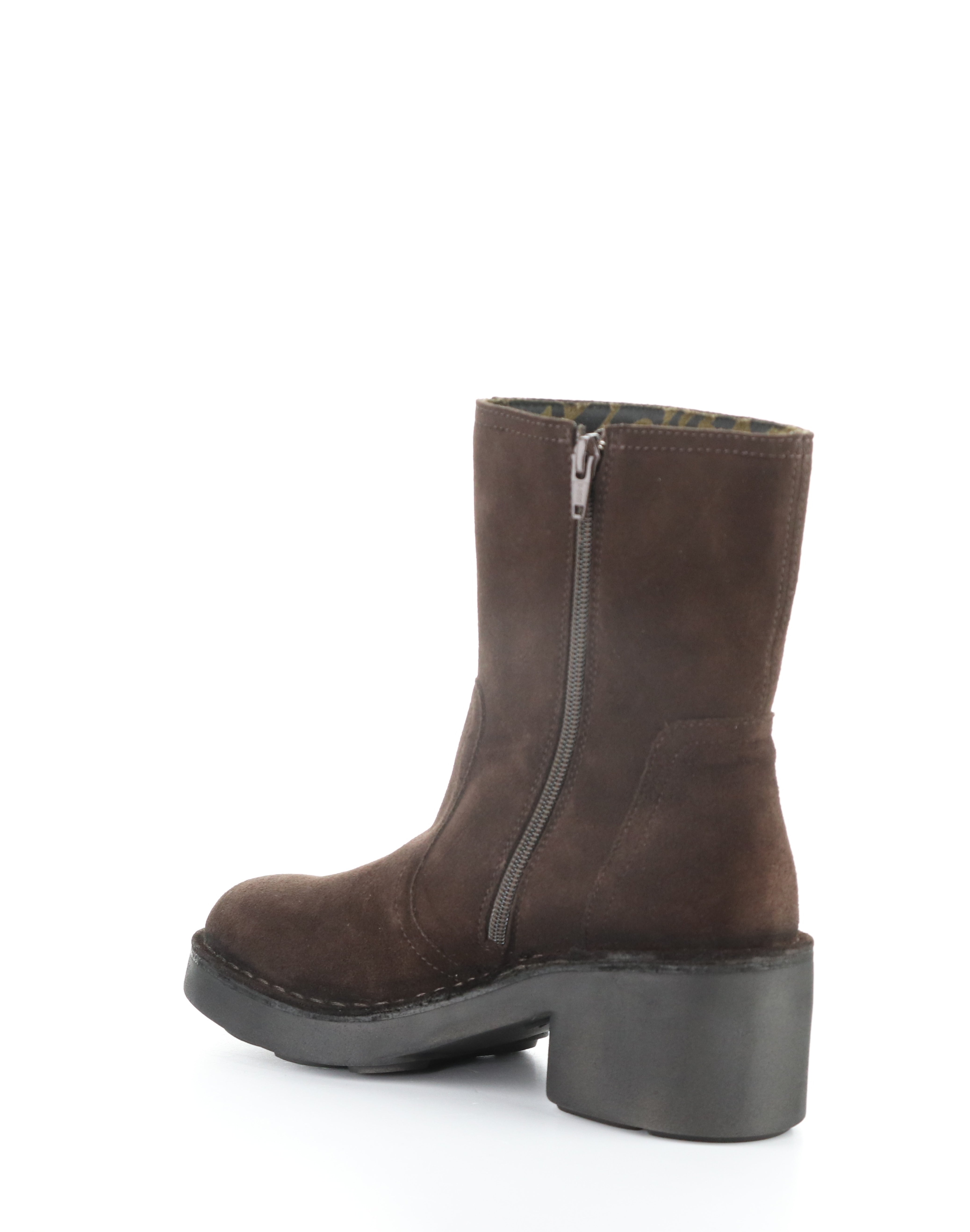 NORE SUEDE BLOCK HEEL BOOT