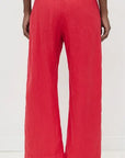 LOLA WOVEN LINEN PANT