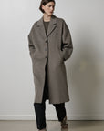 HUNTINGTON WOOL COAT