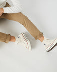 JOHNNY BRITISH KHAKI TWILL PANTS