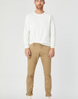 JOHNNY BRITISH KHAKI TWILL PANTS