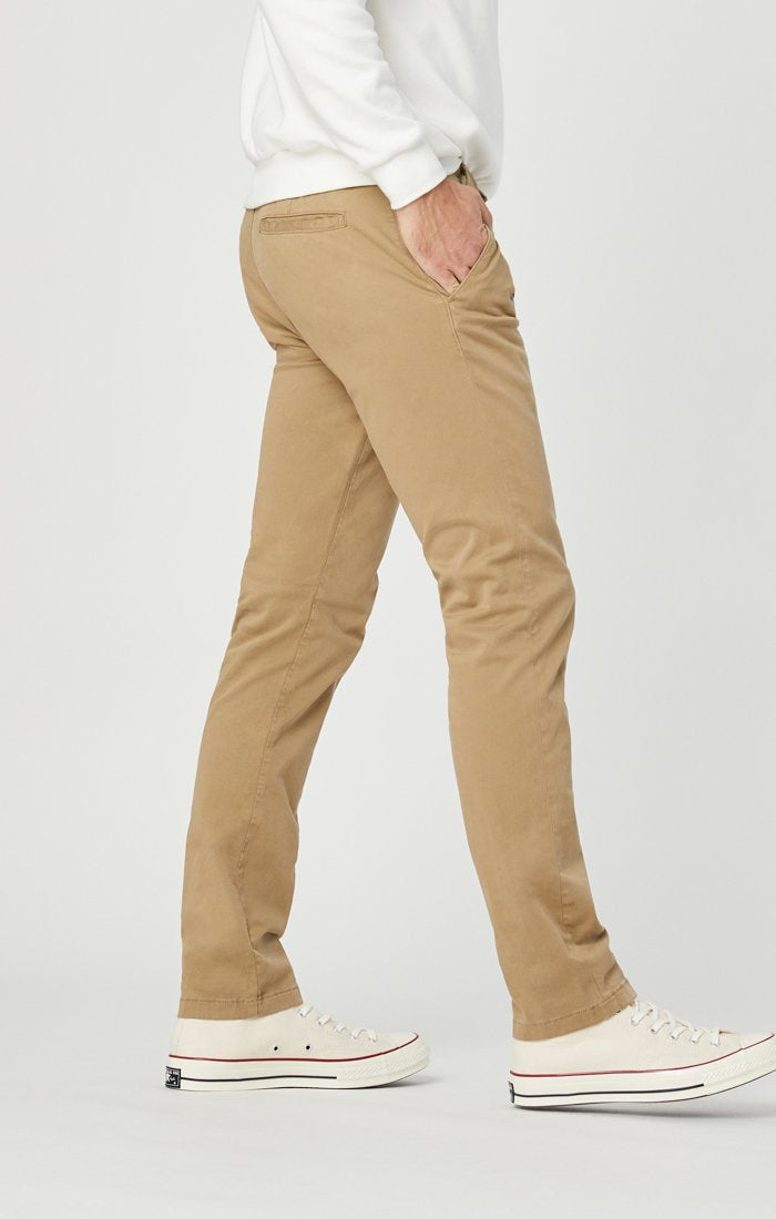 JOHNNY BRITISH KHAKI TWILL PANTS - Main Image