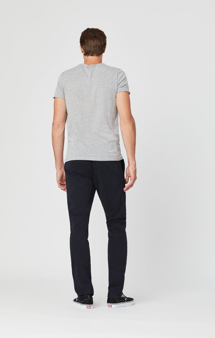 Navy t shirt hot sale black jeans