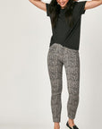 TESS HIGH RISE ANKLE SKINNY IN GREY LEOPARD