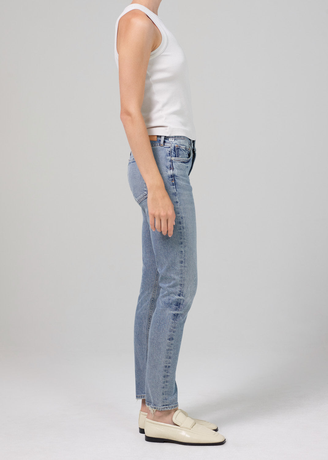 INGA LOW RISE SLIM JEAN IN ADORN