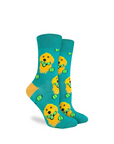 GOLDEN RETRIEVER WITH TENNIS BALLS SOCKS