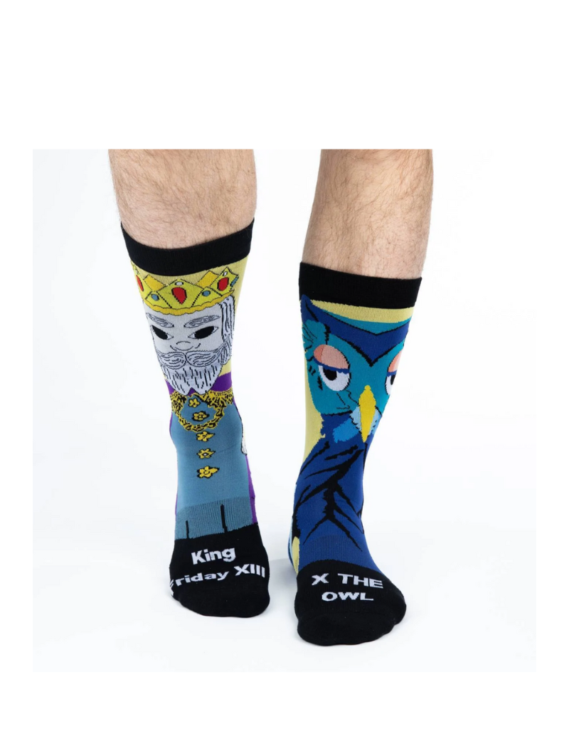 MISTER ROGERS KING FRIDAY ACTIVE SOCKS