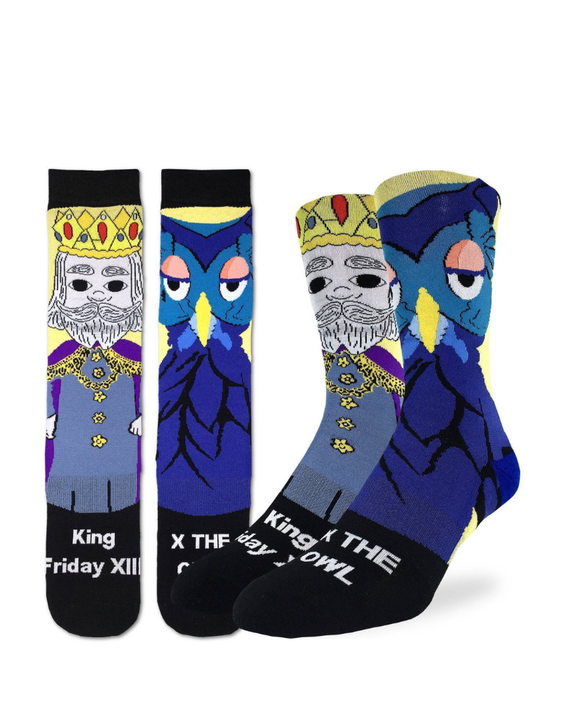 MISTER ROGERS KING FRIDAY ACTIVE SOCKS