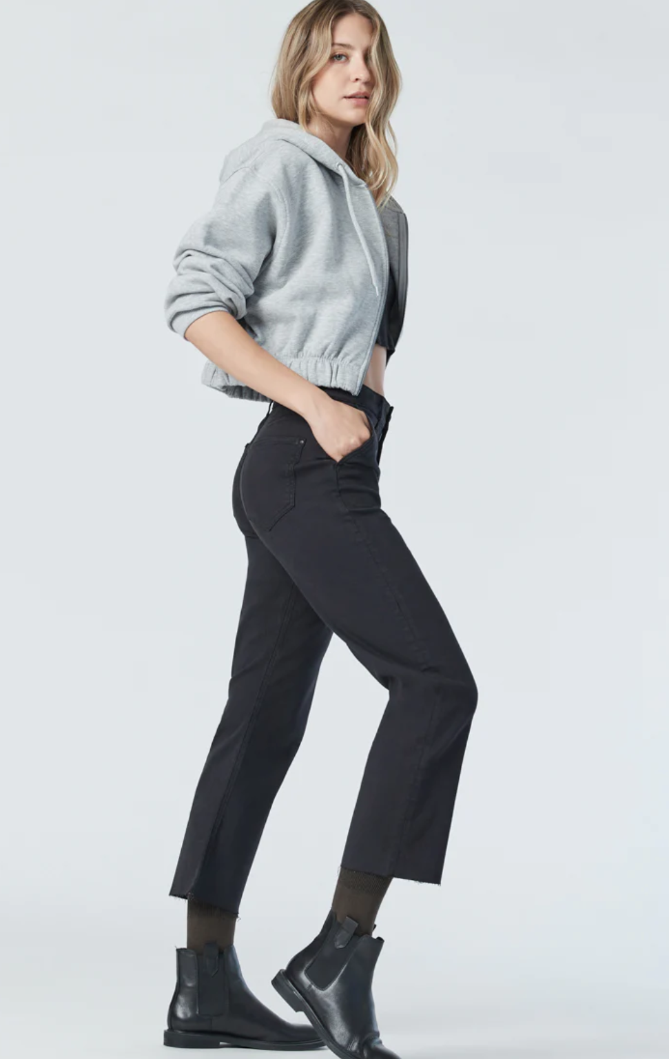 SHELIA BLACK BEAUTY TWILL PANT