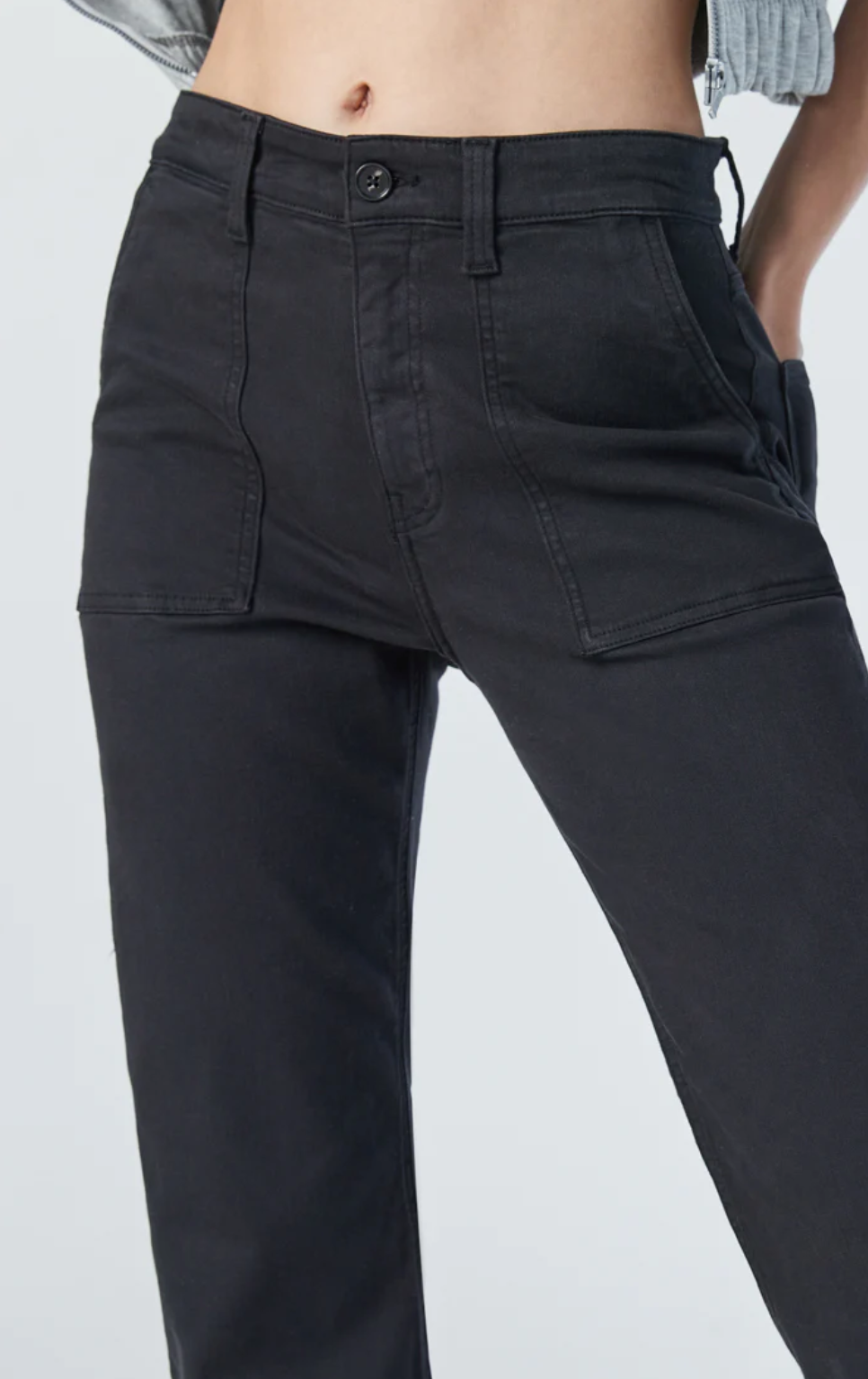 SHELIA BLACK BEAUTY TWILL PANT