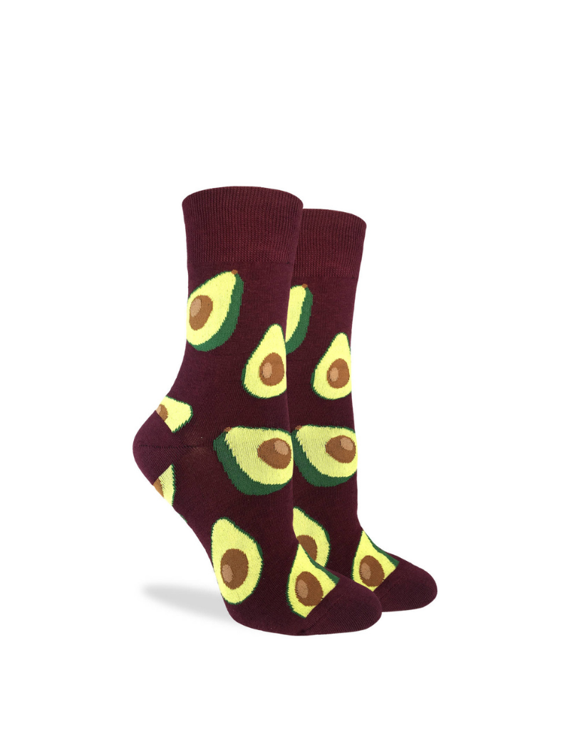 Women's Avocado Yoga Socks – Good Luck Sock