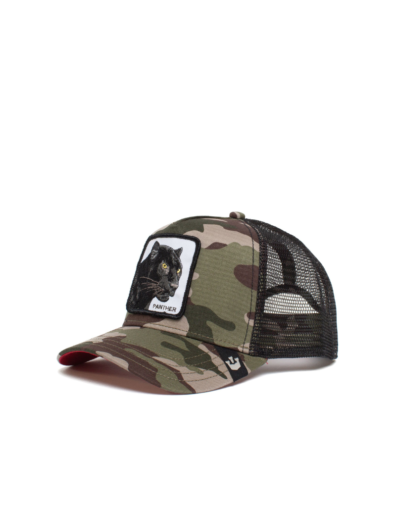 THE PANTHER BALL CAP - Green Pattern