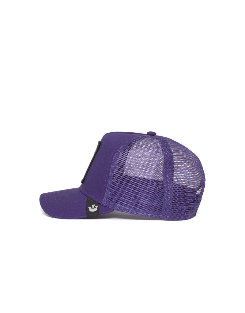 LONE WOLF BALL CAP - Med. Purple