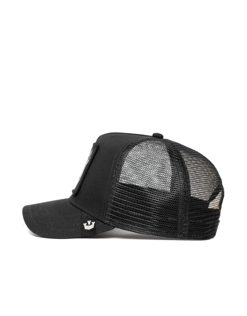 LONE WOLF BALL CAP - Black Pattern