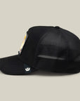 BLACK OUT CHICK BALL CAP