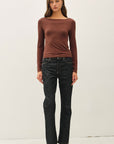 ESSENTIAL BOATNECK TOP