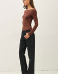 ESSENTIAL BOATNECK TOP