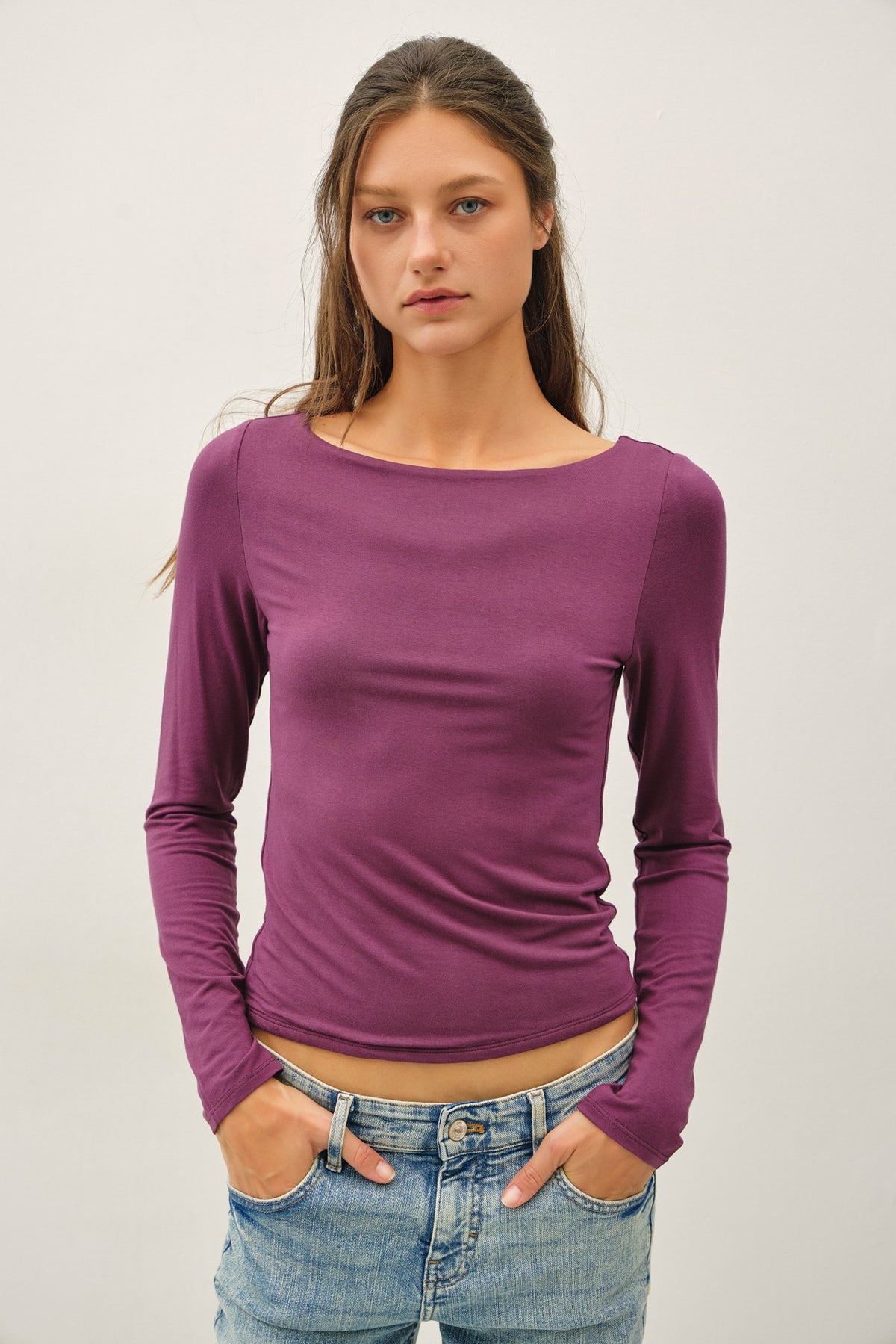 ESSENTIAL BOATNECK TOP