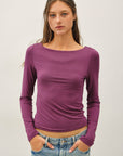 ESSENTIAL BOATNECK TOP