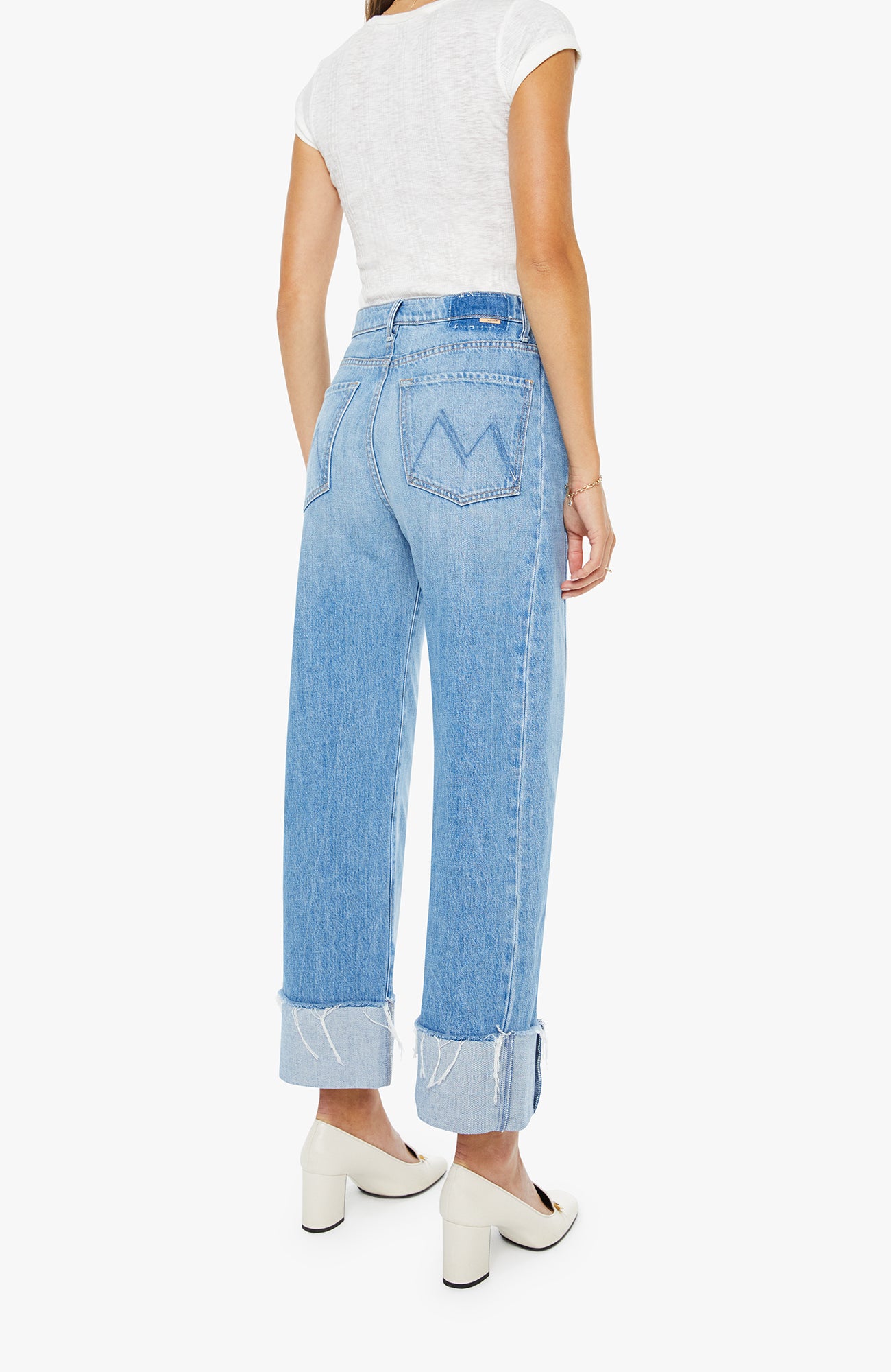 HALF-PIPE ANKLE CUFF FRAY IN LAST BITE