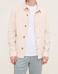 SEAN SHIRT JACKET IN JUTE