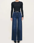 HEPBURN HIGH-RISE WIDE LEG IN MEDITERRANEAN