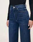 HEPBURN HIGH-RISE WIDE LEG IN MEDITERRANEAN