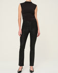 HALLE IN BLACK COATED
