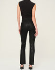 HALLE IN BLACK COATED