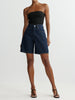 TAYLOR HIGH-RISE RELAXED SHORT IN NIGHT OUT