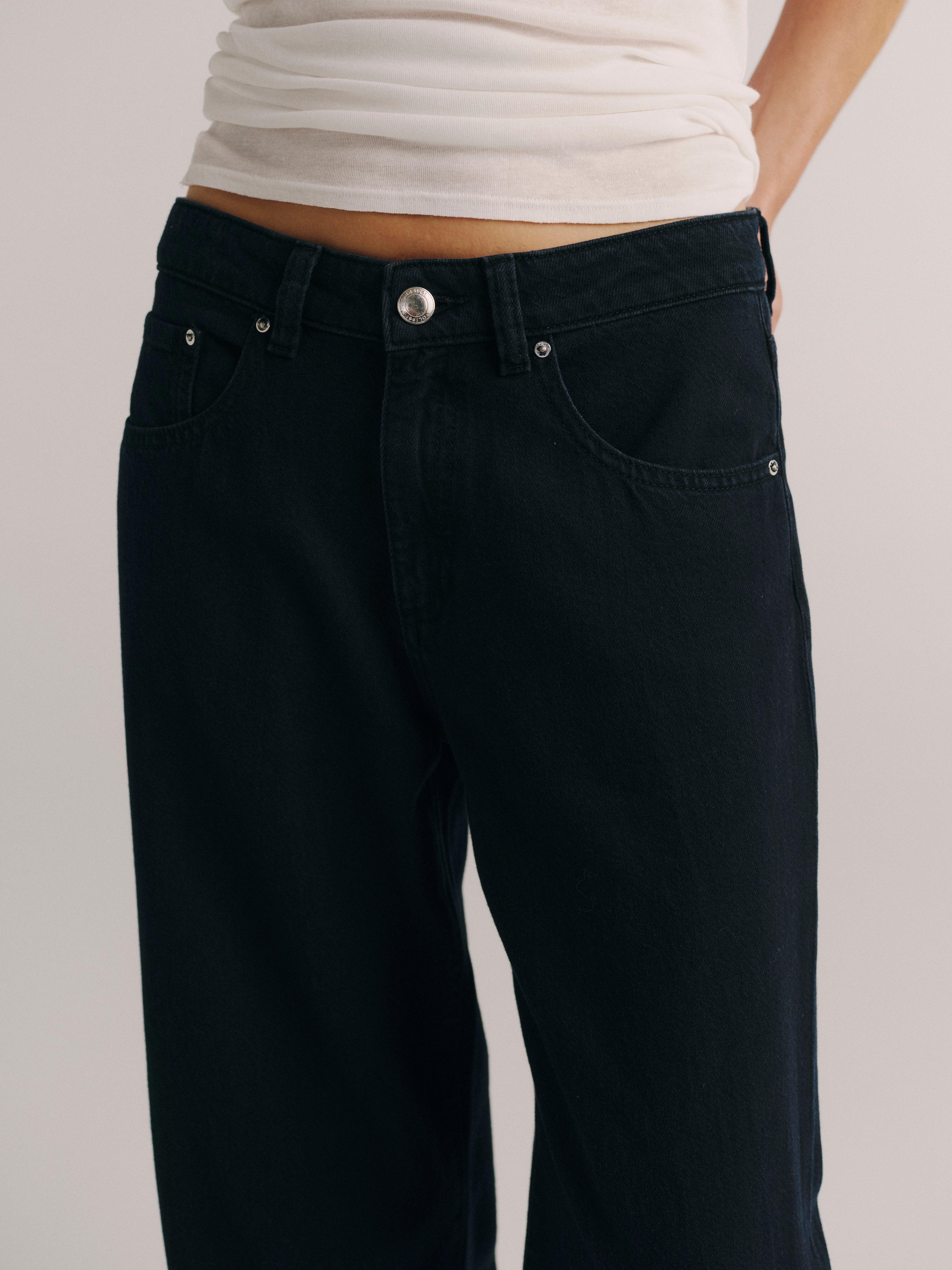 ALEX BAGGY WIDE LEG IN NIGHTFALL AURA