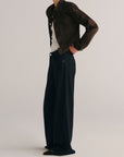 ALEX BAGGY WIDE LEG IN NIGHTFALL AURA