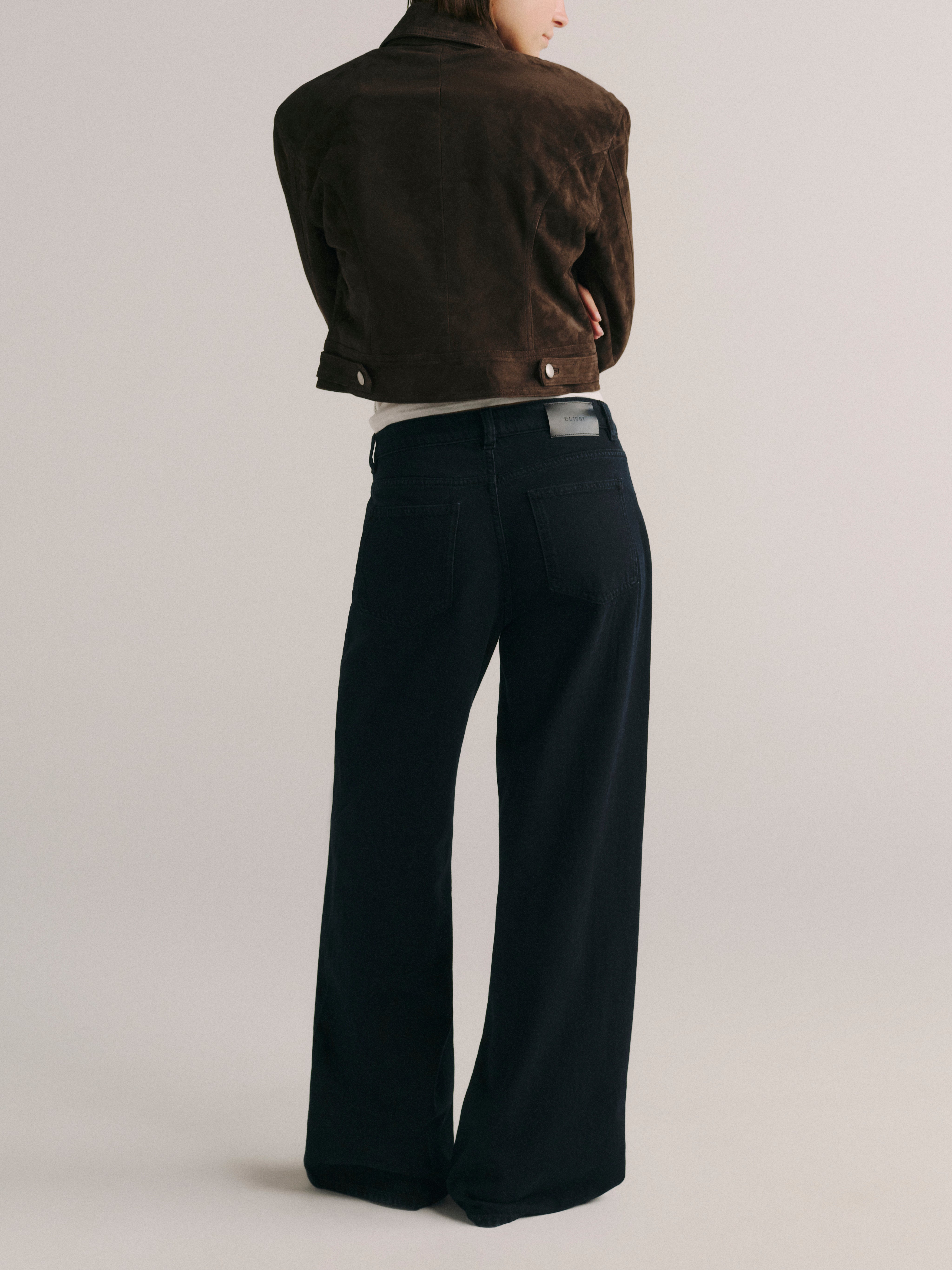 ALEX BAGGY WIDE LEG IN NIGHTFALL AURA