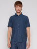 LINEN BLEND SHORT SLEEVE SHIRT