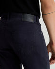 TELLIS MODERN SLIM SUEDED SATEEN IN NEW NAVY