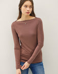 BOATNECK TOP