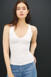 V-NECK JERSEY TANK