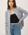 STRIPED LONG SLEEVE SHIRT