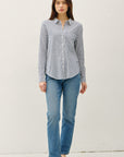 STRIPED LONG SLEEVE SHIRT