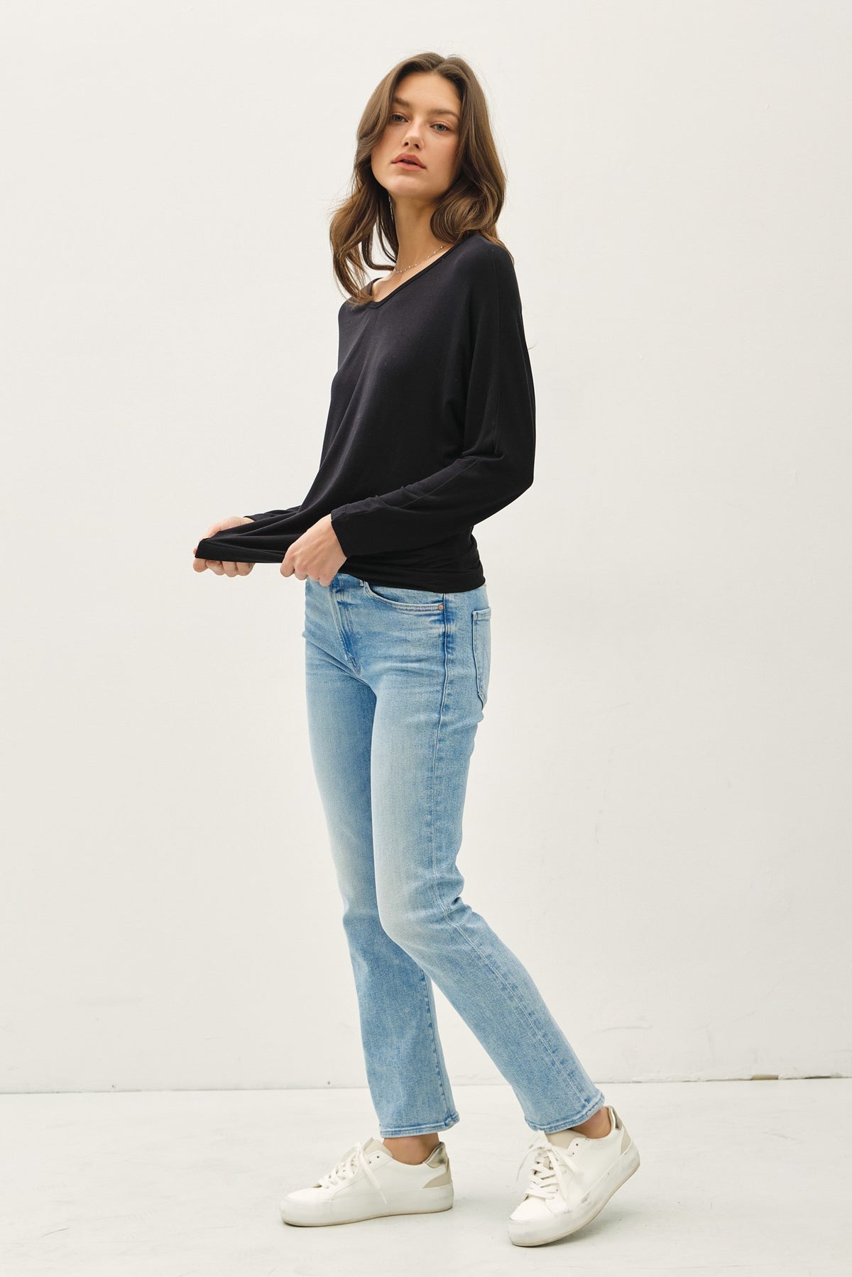MODAL DOLMAN SLEEVE TOP