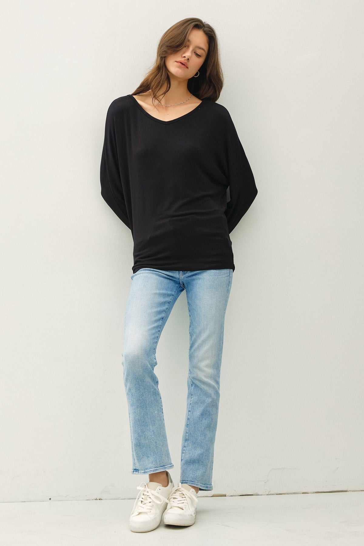 MODAL DOLMAN SLEEVE TOP