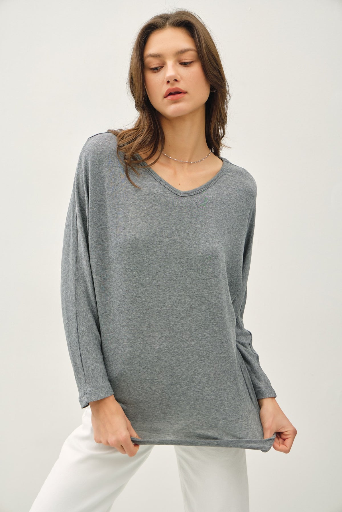 MODAL DOLMAN SEELVE TOP