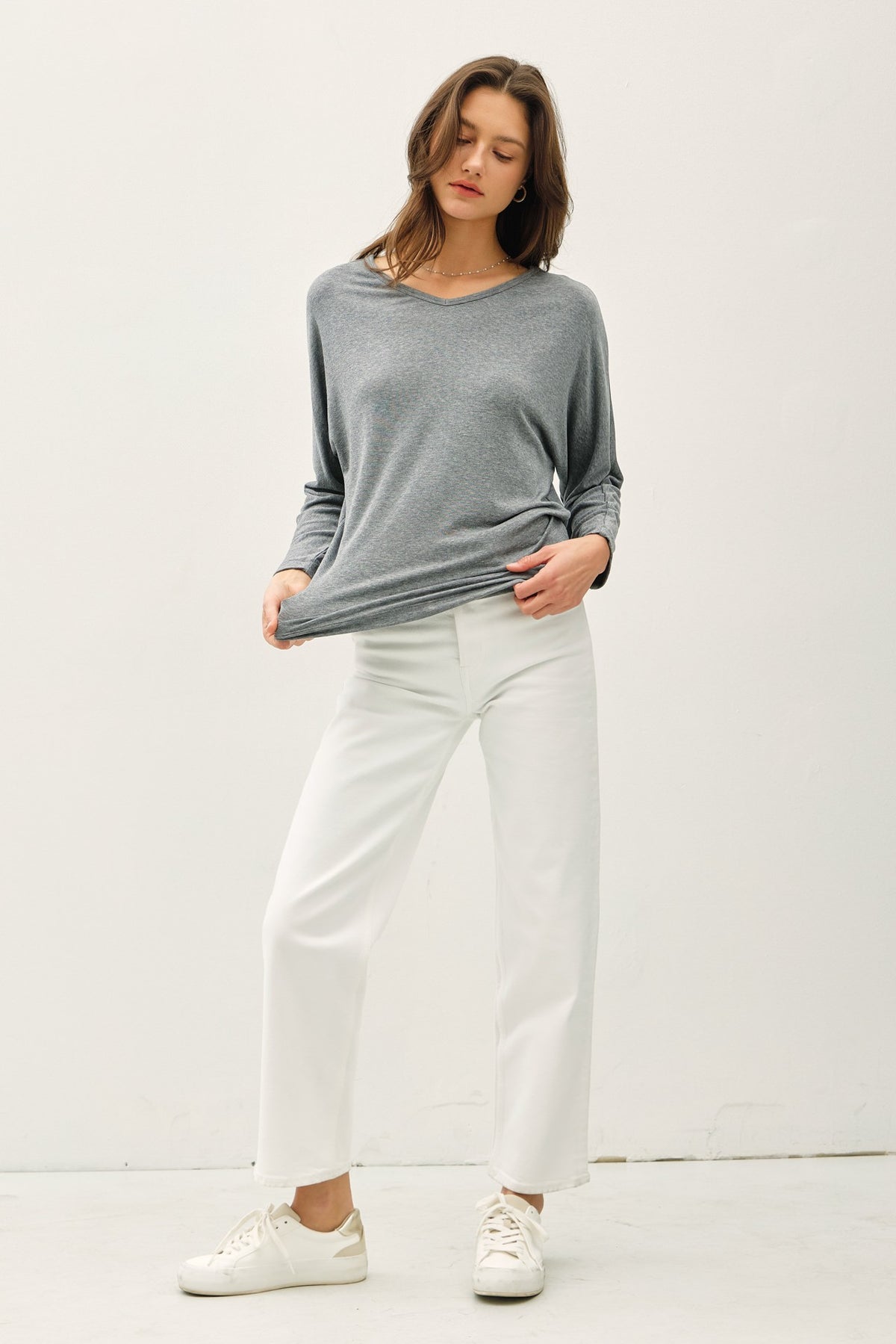 MODAL DOLMAN SEELVE TOP